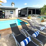Amazing Puerto Del Carmen 4 Bedrooms Seaside Private Pool And Stunning Mountain Views Lanzarote Tías